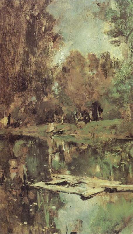 Valentin Serov Little Pond Abramtsevo